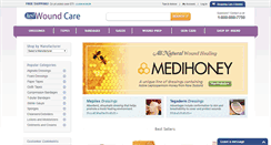Desktop Screenshot of justwoundcare.com